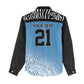 Botswana Cricket Custom Women Casual Shirt Baggy Blues African Zebra Skins Pattern - African Pride