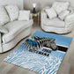 Botswana Independence Day 1966 Area Rug Tribal African Zebra Skins Pattern - African Pride