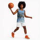 Botswana Independence Day 1966 Basketball Jersey Tribal African Zebra Skins Pattern - African Pride