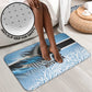 Botswana Independence Day 1966 Bathroom Set Tribal African Zebra Skins Pattern