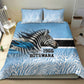 Botswana Independence Day 1966 Bedding Set Tribal African Zebra Skins Pattern - African Pride
