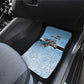 Botswana Independence Day 1966 Car Mats Tribal African Zebra Skins Pattern - African Pride