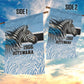 Botswana Independence Day 1966 Garden Flag Tribal African Zebra Skins Pattern - African Pride
