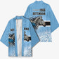 Botswana Independence Day 1966 Kimono Tribal African Zebra Skins Pattern