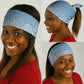 Botswana Independence Day 1966 Neck Gaiter Tribal African Zebra Skins Pattern - African Pride