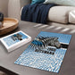 Botswana Independence Day 1966 Puzzle Tribal African Zebra Skins Pattern
