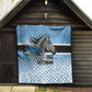 Botswana Independence Day 1966 Quilt Tribal African Zebra Skins Pattern - African Pride