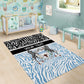 Botswana Personalized Area Rug African Zebra Skins Pattern - African Pride