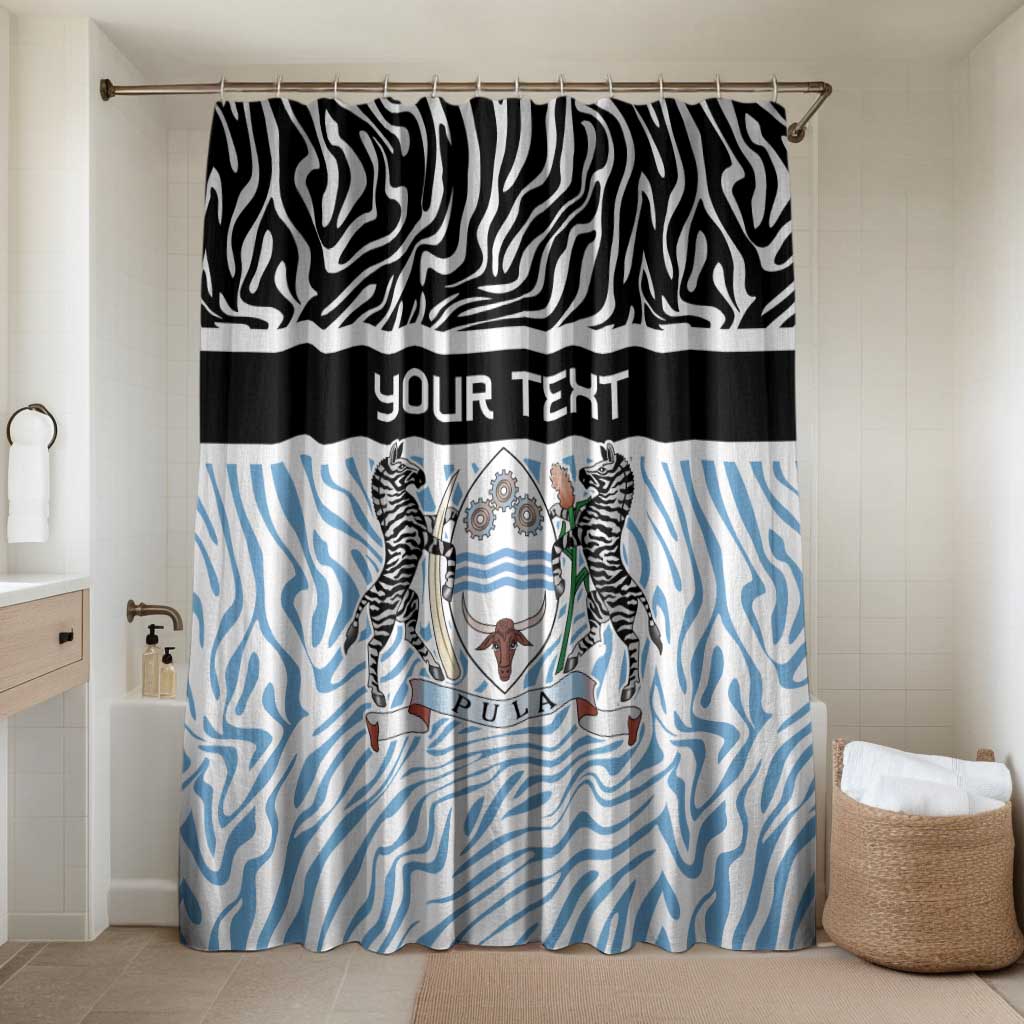 Botswana Personalized Bathroom Set African Zebra Skins Pattern