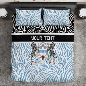 Botswana Personalized Bedding Set African Zebra Skins Pattern - African Pride