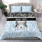 Botswana Personalized Bedding Set African Zebra Skins Pattern - African Pride