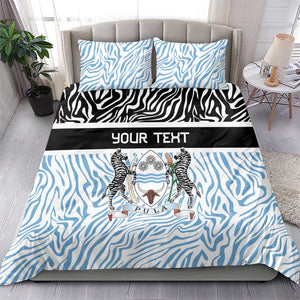 Botswana Personalized Bedding Set African Zebra Skins Pattern - African Pride