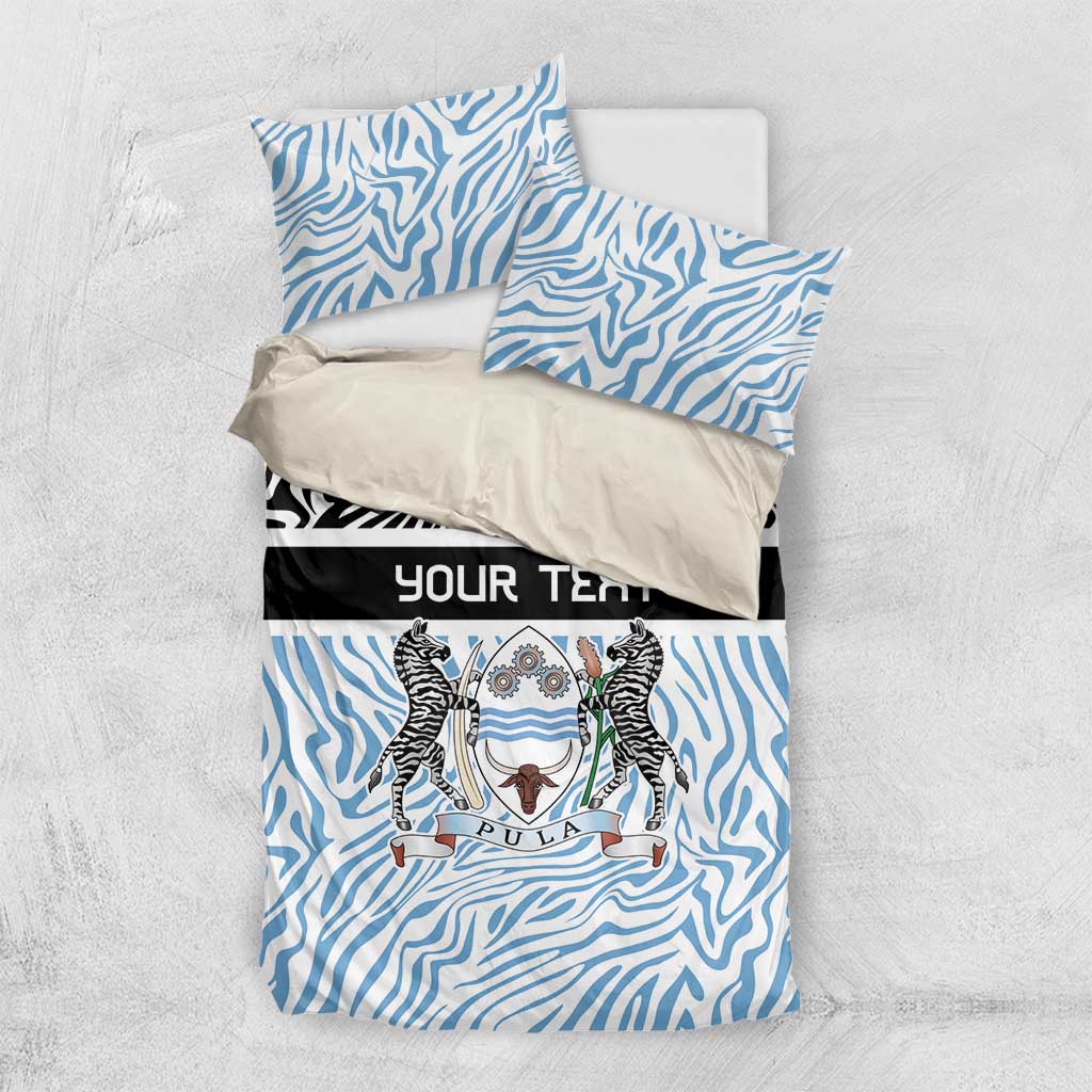 Botswana Personalized Bedding Set African Zebra Skins Pattern - African Pride