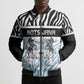 Botswana Personalized Bomber Puffer Jacket African Zebra Skins Pattern