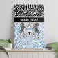 Botswana Personalized Canvas Wall Art African Zebra Skins Pattern - African Pride