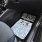 Botswana Personalized Car Mats African Zebra Skins Pattern - African Pride