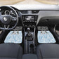 Botswana Personalized Car Mats African Zebra Skins Pattern - African Pride