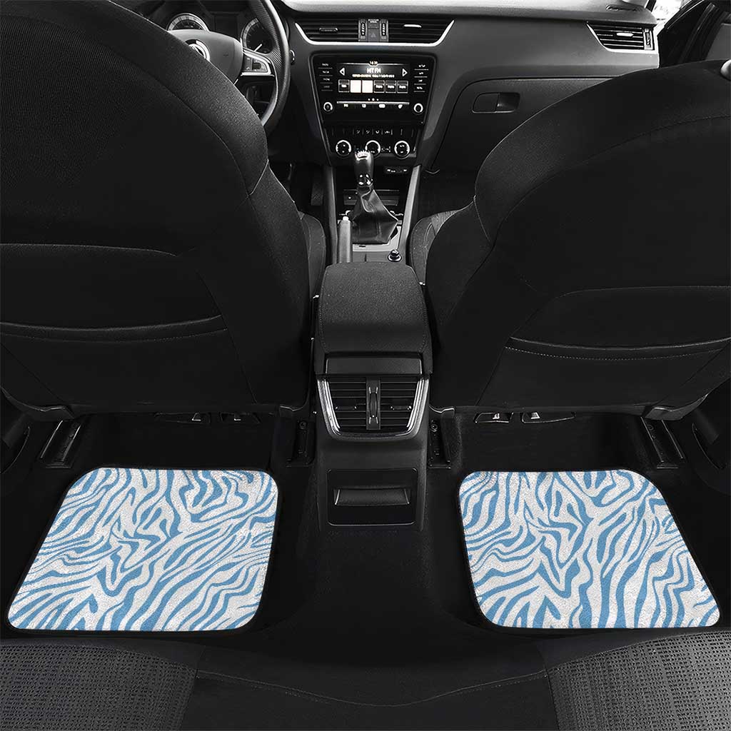 Botswana Personalized Car Mats African Zebra Skins Pattern - African Pride