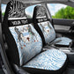 Botswana Personalized Car Seat Cover African Zebra Skins Pattern - African Pride
