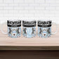 Botswana Personalized Ceramic Mug African Zebra Skins Pattern
