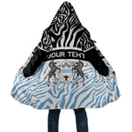 Botswana Personalized Cloak African Zebra Skins Pattern