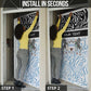 Botswana Personalized Door Cover African Zebra Skins Pattern