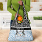 Botswana Personalized Grocery Bag African Zebra Skins Pattern - African Pride