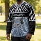Botswana Personalized Hockey Jersey African Zebra Skins Pattern