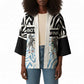 Botswana Personalized Kimono African Zebra Skins Pattern