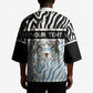 Botswana Personalized Kimono African Zebra Skins Pattern