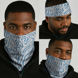 Botswana Neck Gaiter African Zebra Skins Pattern - African Pride