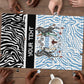 Botswana Personalized Puzzle African Zebra Skins Pattern