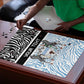 Botswana Personalized Puzzle African Zebra Skins Pattern