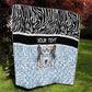 Botswana Personalized Quilt African Zebra Skins Pattern - African Pride
