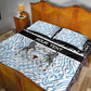 Botswana Personalized Quilt Bed Set African Zebra Skins Pattern - African Pride