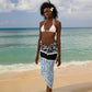 Botswana Personalized Sarong African Zebra Skins Pattern - African Pride