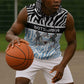 Botswana Personalized Sleeveless Hoodie African Zebra Skins Pattern - African Pride
