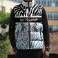 Botswana Personalized Sleeveless Puffer Jacket African Zebra Skins Pattern