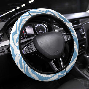 Botswana Steering Wheel Cover African Zebra Skins Pattern - African Pride