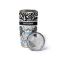 Botswana Personalized Tumbler Cup African Zebra Skins Pattern - African Pride
