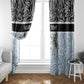 Botswana Personalized Window Curtain African Zebra Skins Pattern - African Pride