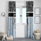 Botswana Personalized Window Curtain African Zebra Skins Pattern - African Pride