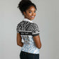 Botswana Personalized Women Polo Shirt African Zebra Skins Pattern - African Pride