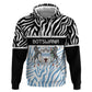 Botswana Personalized Zip Hoodie African Zebra Skins Pattern - African Pride