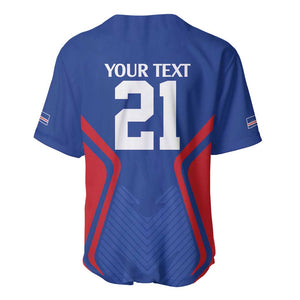 Custom Cape Verde Football Spirit Baseball Jersey Est 1979 - African Pride