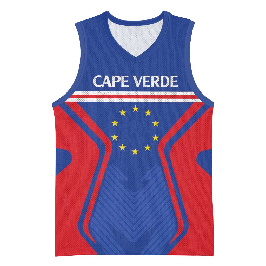 Custom Cape Verde Football Spirit Basketball Jersey Est 1979 - African Pride