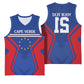 Custom Cape Verde Football Spirit Basketball Jersey Est 1979 - African Pride