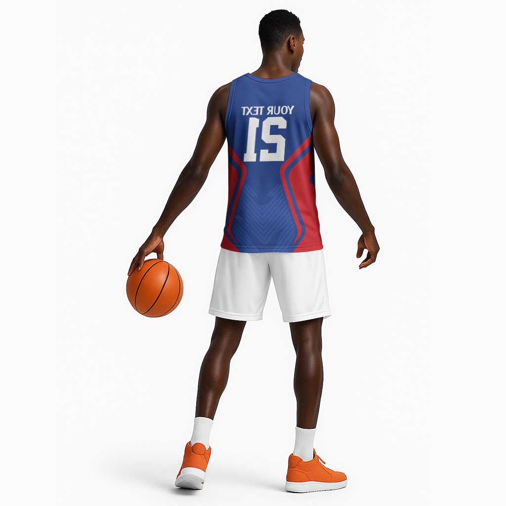 Custom Cape Verde Football Spirit Basketball Jersey Est 1979 - African Pride