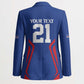 Custom Cape Verde Football Spirit Blazer Est 1979