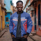 Custom Cape Verde Football Spirit Bomber Jacket Est 1979 - African Pride